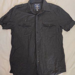 Men's Bluenotes Black Dress Shirt